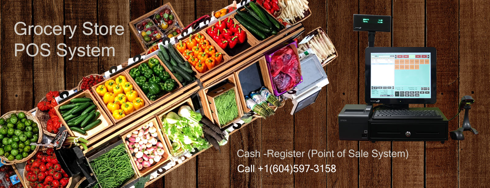 Grocery Shop/Super Market POS System, Cash Register, Point of Sale System