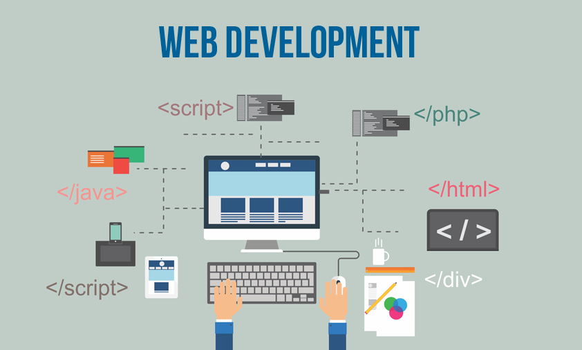 Web Development and Design Logos